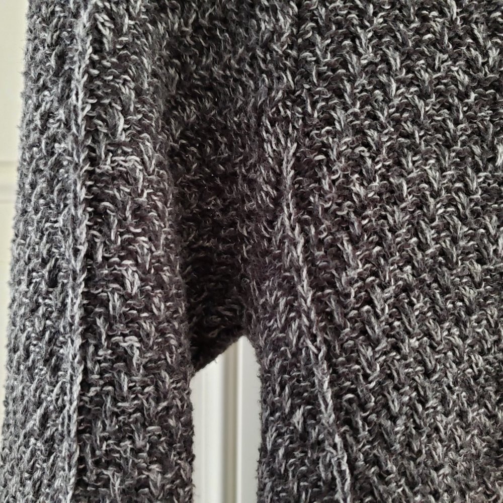 Tunic Sweater, Black marbled, by Eight Eight Eight